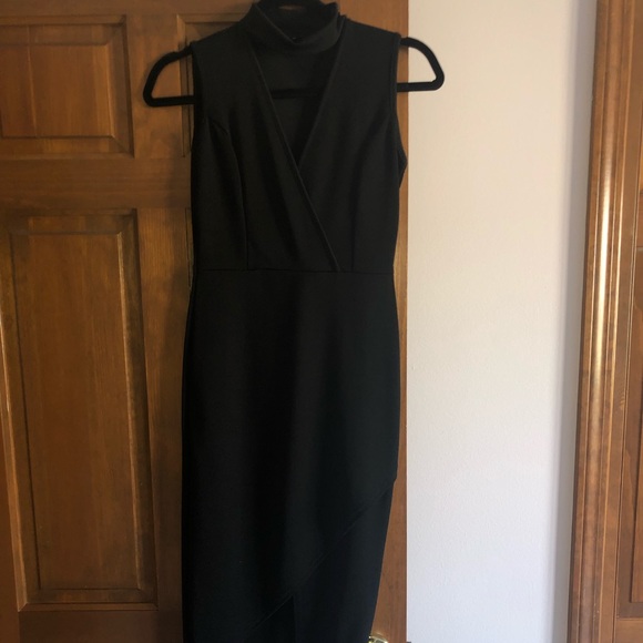 ASOS Body Con Dress with Asymmetrical Hem - Picture 4 of 7